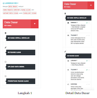 Langkah Mengisi data