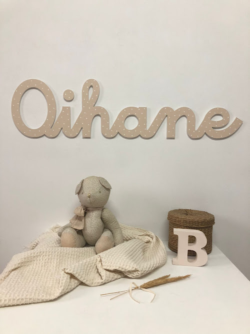nombre niña Oihane decoración infantil personalizada