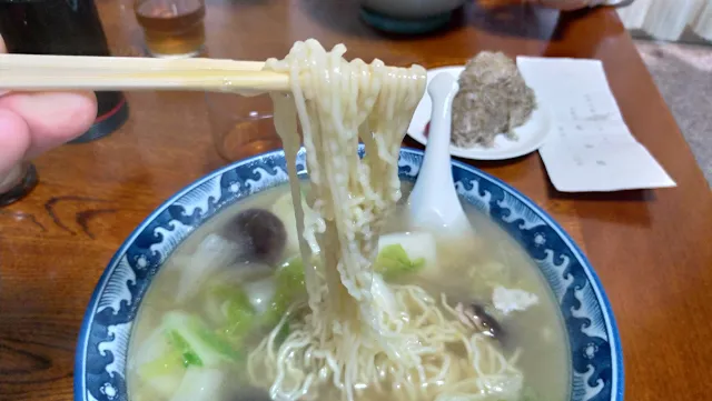 【長崎市グルメ】永楽苑 しいたけ肉そば