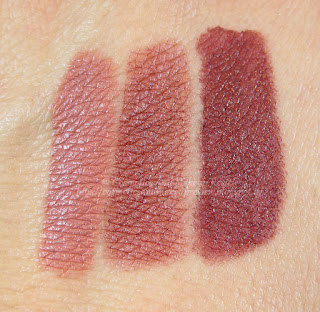 PuroBIO - All Over Lipstick n. 24, 25, 26 - swatches