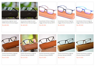 Frame kacamata minus online trend terbaru