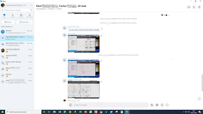 Compartiendo información por Skype