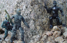 Action Force Stalker, Snake Eyes, European Exclusive, Palitoy, 1984 Firefly, 2005 Night Watch Trooper