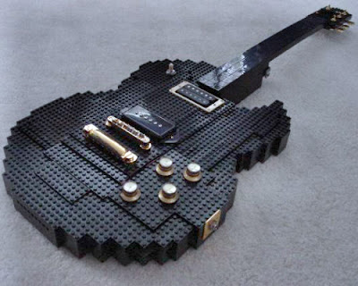 les paul guitar tattoo. Les Paul Guitar: This Lego