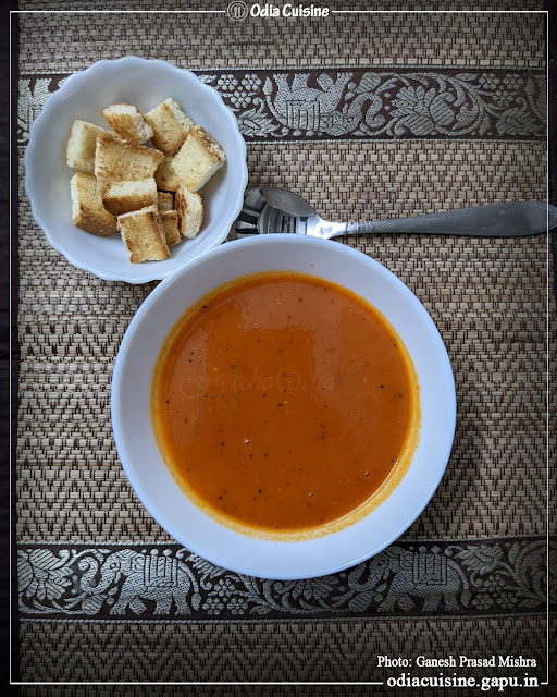 Restaurant style Homemade Tomato Soup
