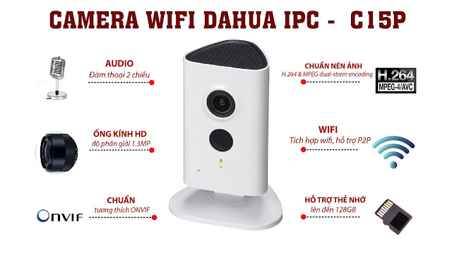 Camera wifi Dahua C35