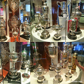 The National Football Museum at Urbis, Manchester trophy cabinet collection