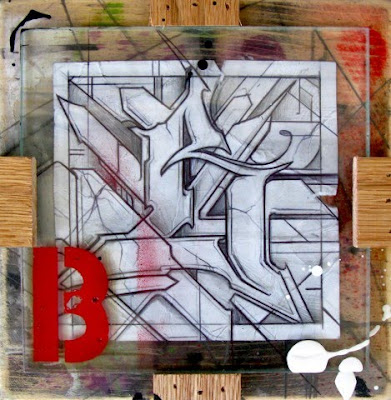 Sketch Graffiti Letters B