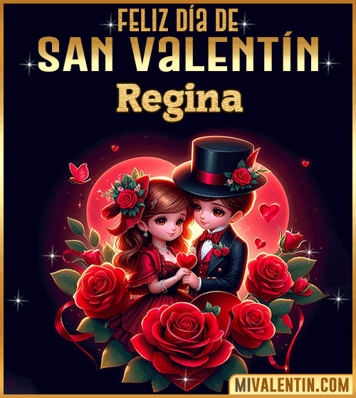Feliz san valentín Regina