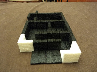 dragon lock dungeon tiles from Fat Dragon Games