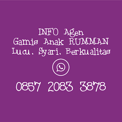 Info Agen Gamis Anak RUMMAN