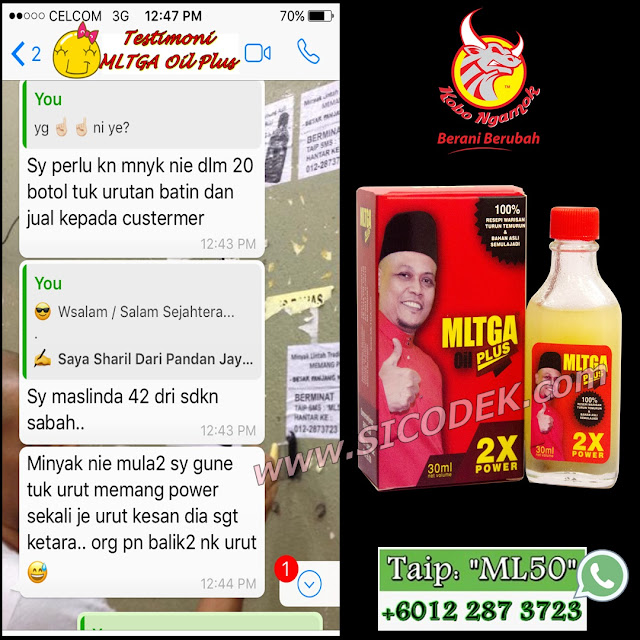 PEMBEKAL UTAMA MINYAK LINTAH BELACAK, MLTGA, CREAM LG, GEL 