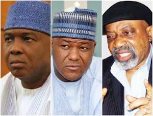 See how Saraki, Dogara and Ngige where embarrassed by angry Nigerian workers during May Day rally (WATCH) 
