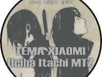 Tema Anime Uciha Itachi Mtz Terbaru For Xiaomi Paling Unik