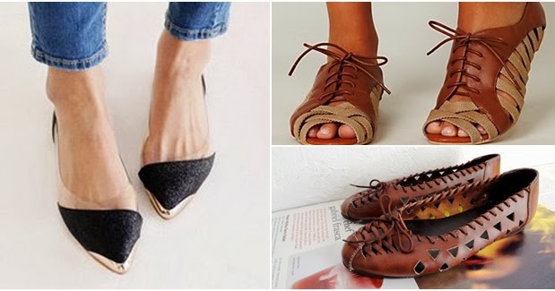 Melsmo Shop Model Flat Shoes  Dan Sandals  Terbaru Untuk  