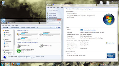 Windows 7 Ultimate SP1 (x86) Integrated April 2013