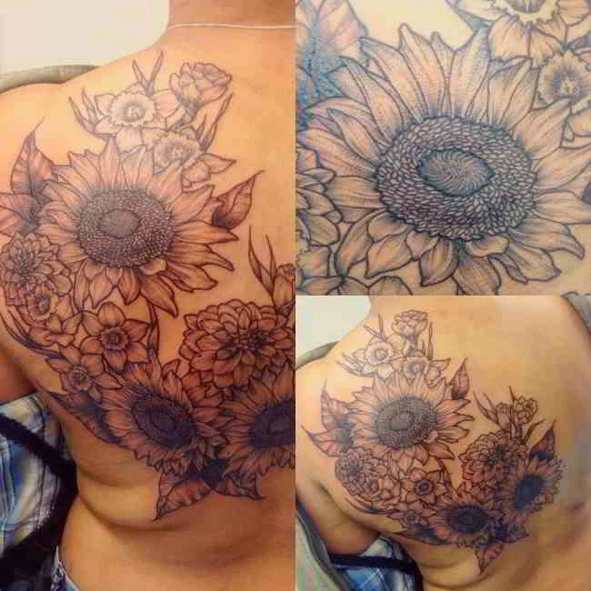 tatuajes de girasoles para mujeres y su significado