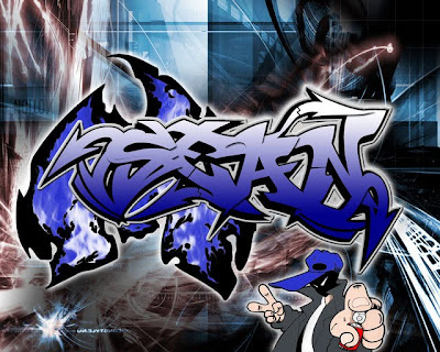 Graffiti Alphabets 3D Font