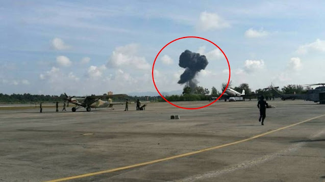 THAI GRIPEN CRASHES DURING AIR SHOW