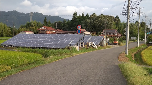 現在の昼原街道