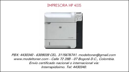 IMPRESORA HP 4015