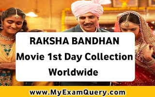 Raksha Bandhan 1st Day Collection