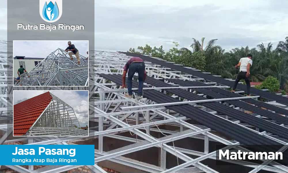 Harga Pasang Baja Ringan Matraman