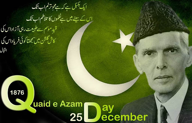 Birthday of Quaid-e-Azam December 25 Message of the day