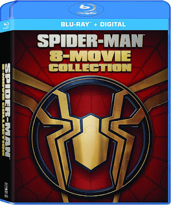 Spider Man 8 Movie Collection Bluray