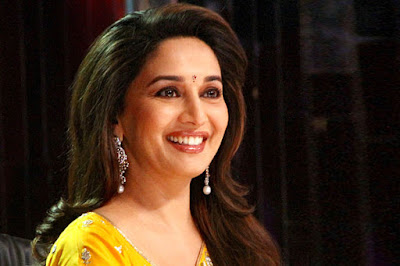  New Latest Madhuri Dixit Half Half Replica Saree .