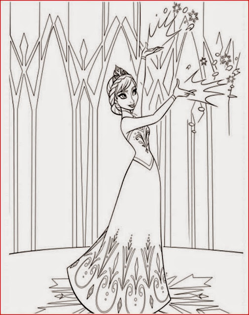 Frozen castle coloring pages coloring.filminspector.com