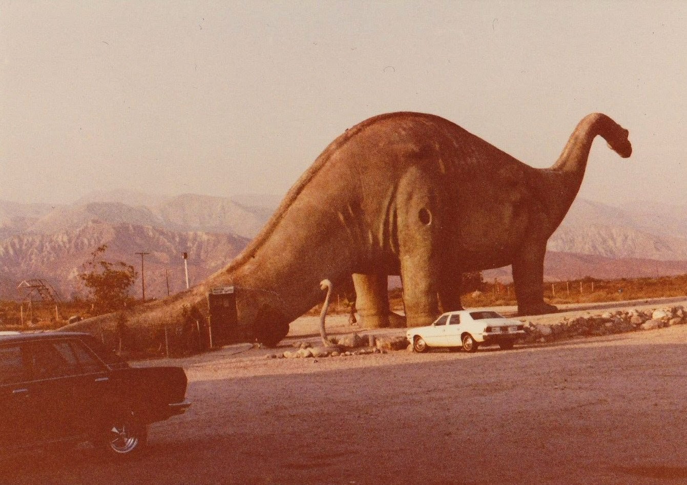 Roadside Brontosaurus