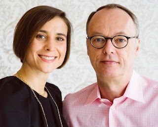 Picture of Melissa Baldino with her husband Christopher Kimball