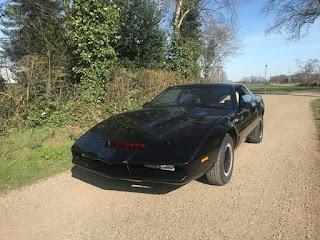 1985 Pontiac Firebird Trans Am KITT from the Knight Rider show.