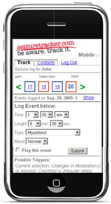 Seizure Tracker iPhone