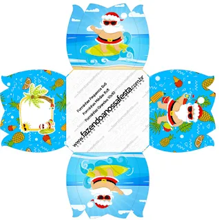 Christmas in the Caribbean: Free Printable Boxes.