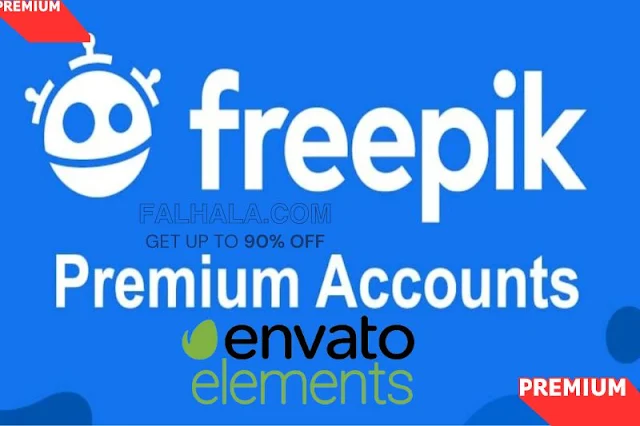 Freepik Premium & Envato Premium Accounts