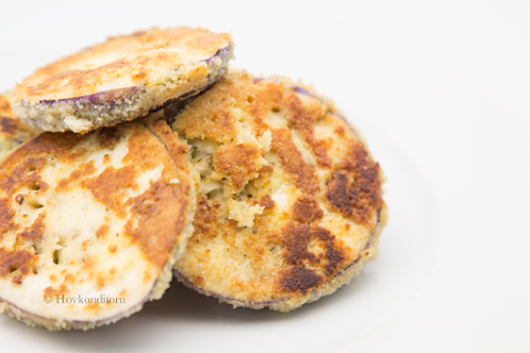 Parmesan fried Eggplant