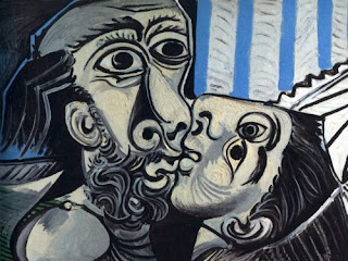 El beso (1969), de Pablo Picasso