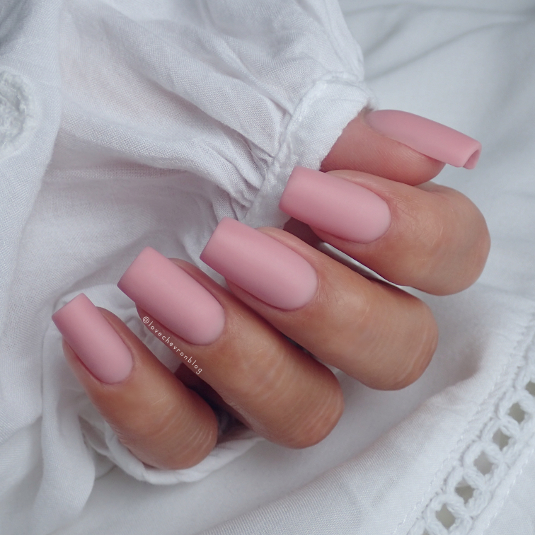 Ice Jelly | Cover 8 | Cosmetics Zone | matowe paznokcie | kwadratowe paznokcie | paznokcie żelowe | nude nails | kolorowe żele |