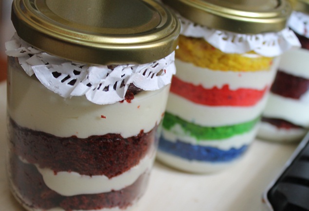 Cake In Jar