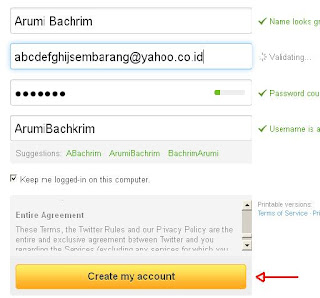 Membuat Twitter Dengan Gampang