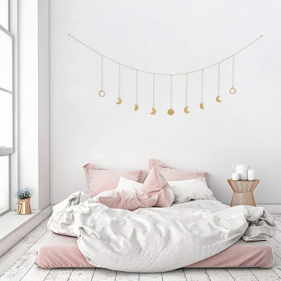 Moon Phase Garland with Chains by OCIOLI