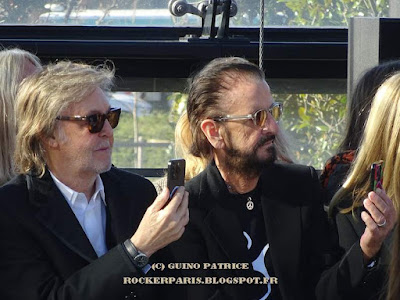 Paul McCartney & Ringo Starr @ Stella McCartney AW 2024 Fashion show, Parc André Citroën, Paris, 04 Mars 2024