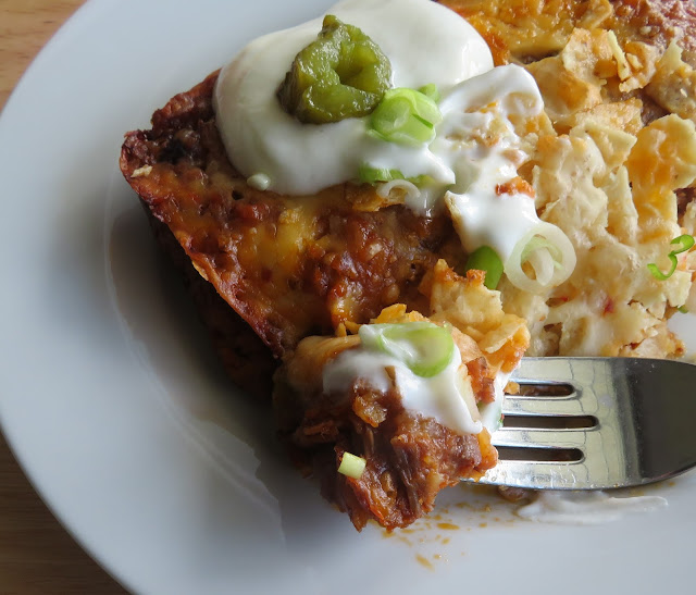 Tortilla Chip Enchiladas