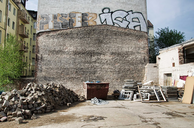 Baustelle Sanierung und Aufstockung, Neubau, Lindower Straße 21, 13347 Berlin, 23.04.2014