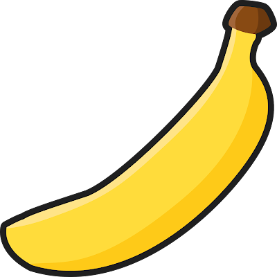 banana clipart border 