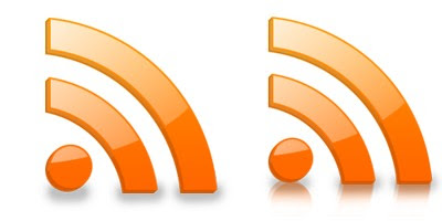 Glossy RSS Icons with reflection