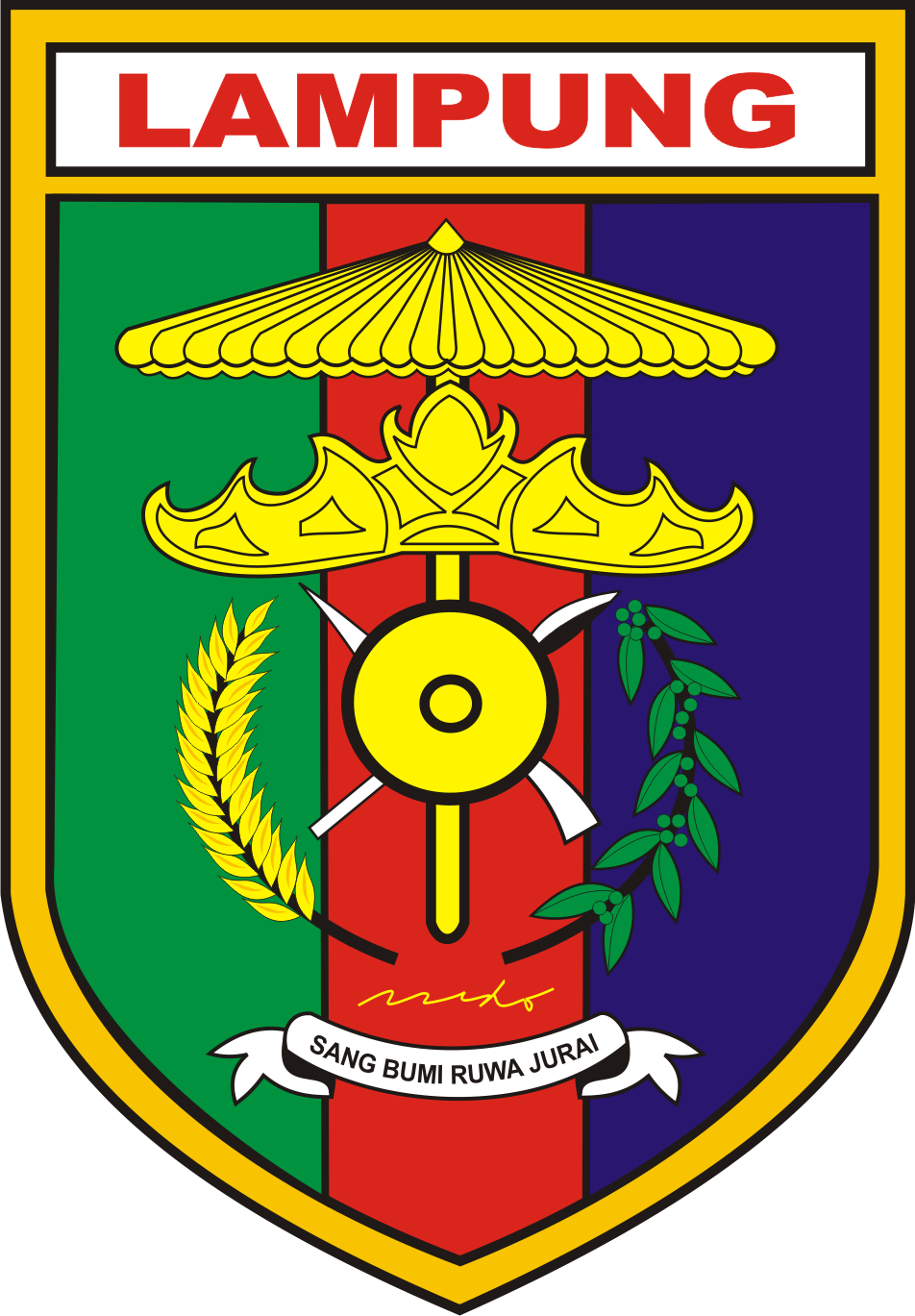 Lambang Provinsi Lampung - Kumpulan Logo Indonesia