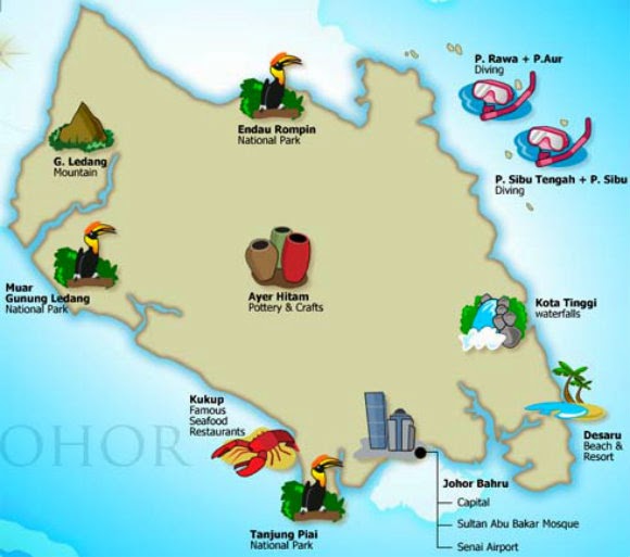 Senarai Tempat Menarik Perlancongan Di Pahang  Download 